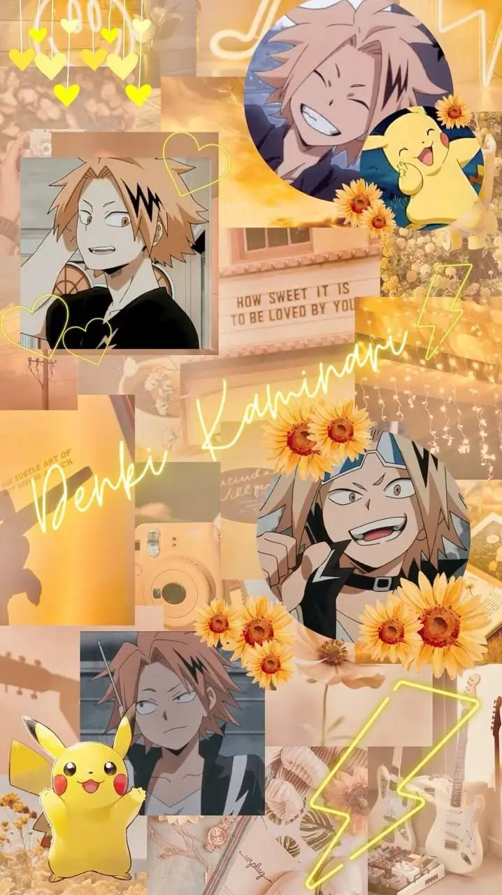 ai character: Denki  background