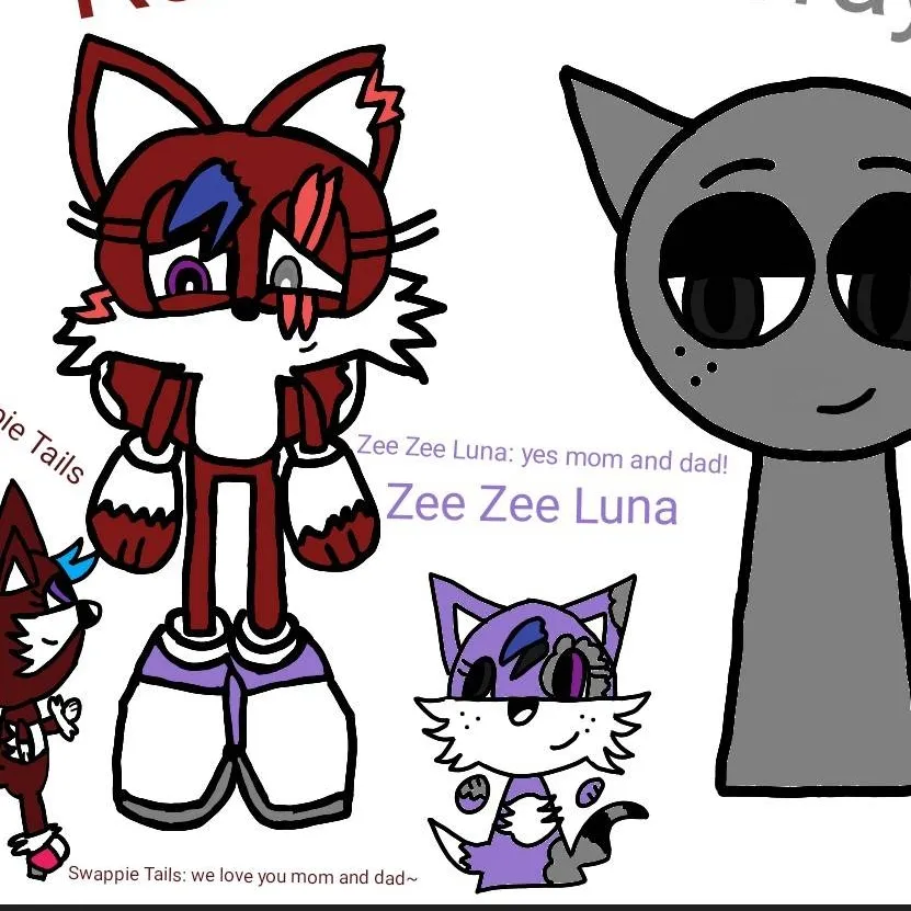 chat with ai character: Gray x Railia kids