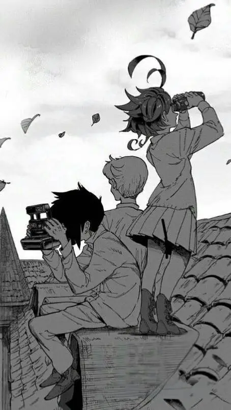 ai character: promise Neverland background