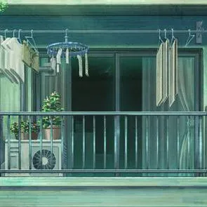 chat with ai character: Balcony kiss