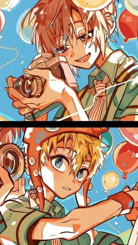 ai character: Mitsuba stealing  background