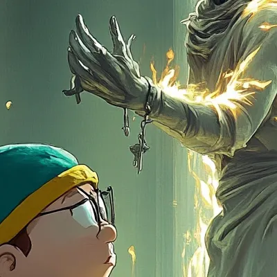 chat with ai character: Cartman vs freddy