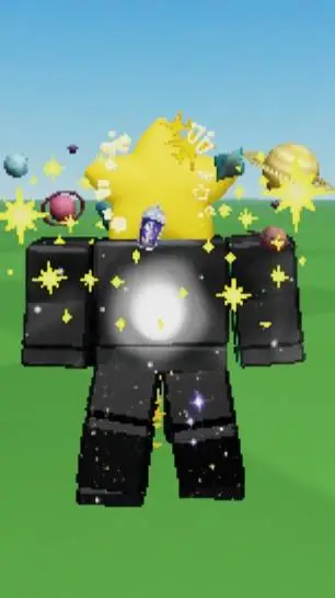 ai character: Star light background