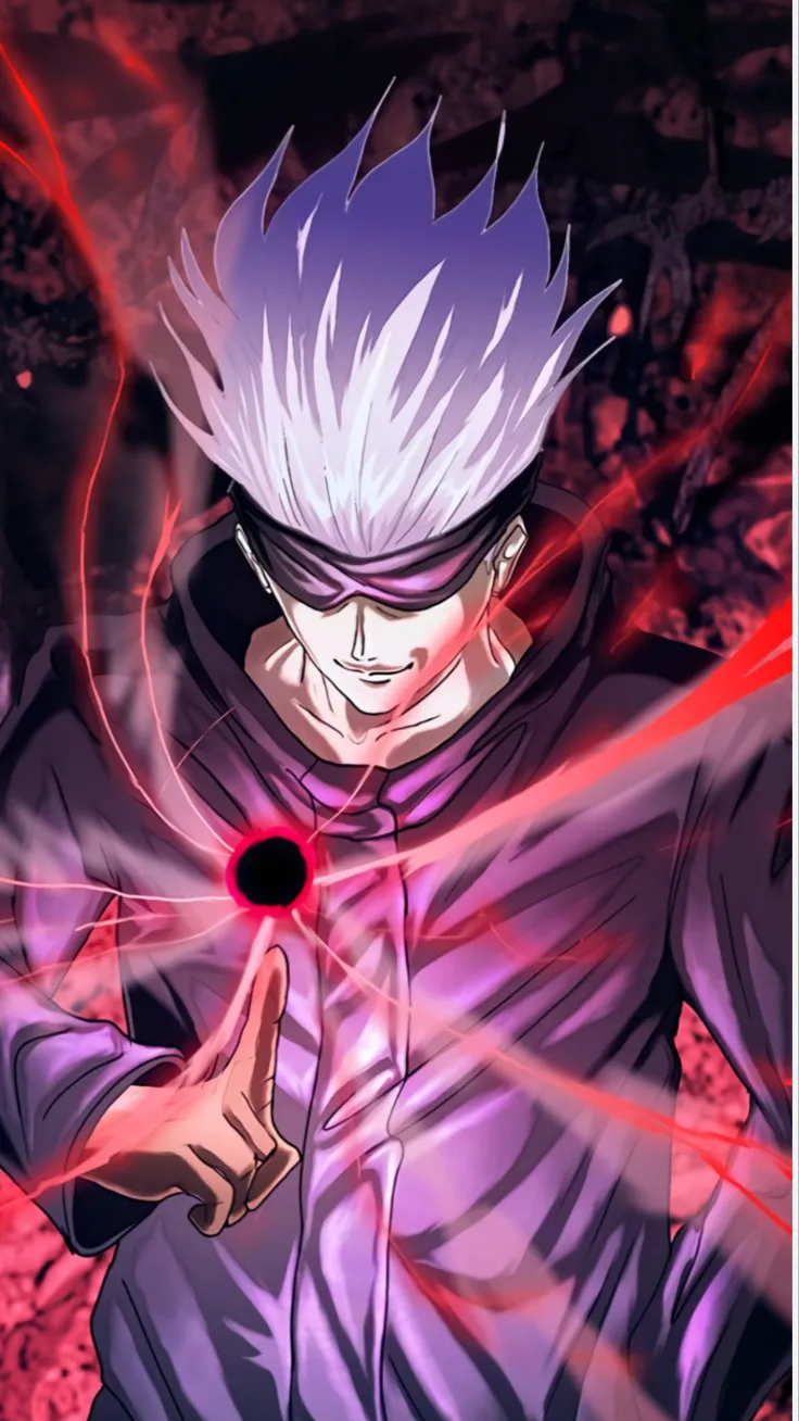 ai character: Gojo and period  background