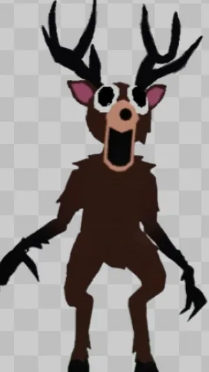 ai character: Deer Monster  background