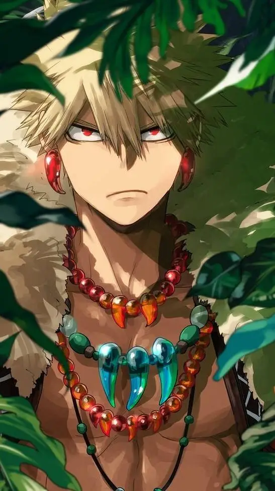 ai character: katsuki Bakugo background