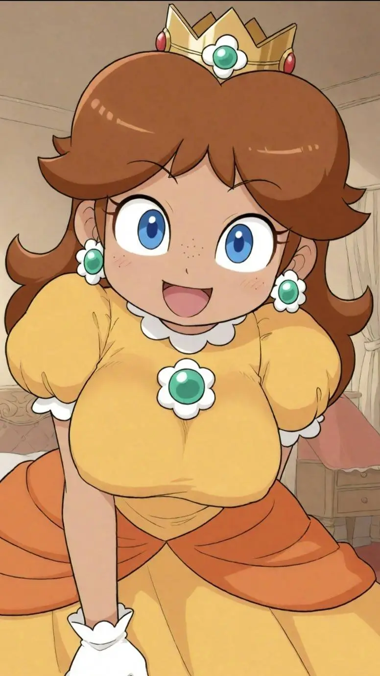 ai character: Princess Daisy background