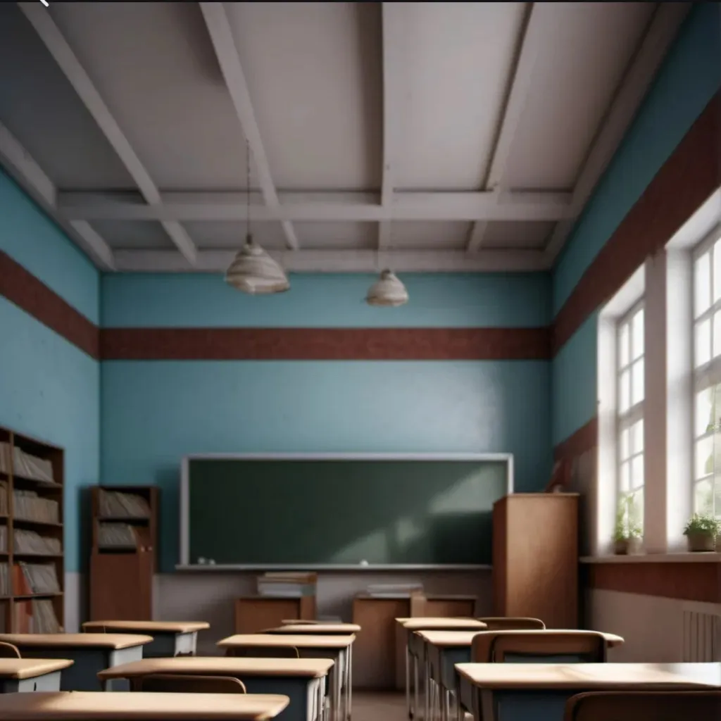 chat with ai character: Classroom