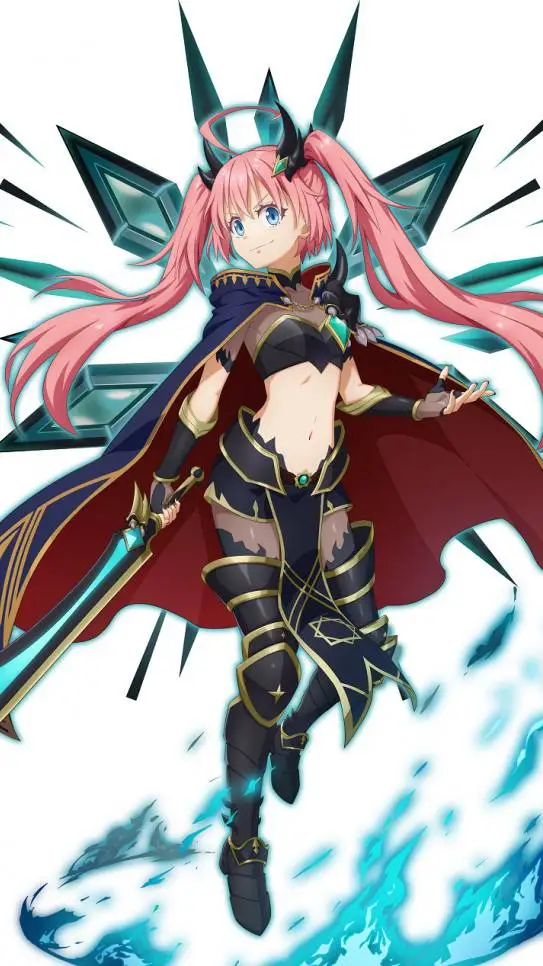 ai character: Millim Nava background