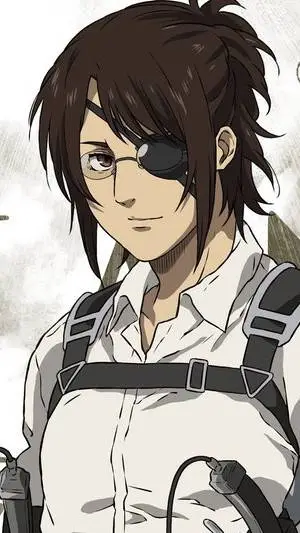 ai character: Hanji Zoë background