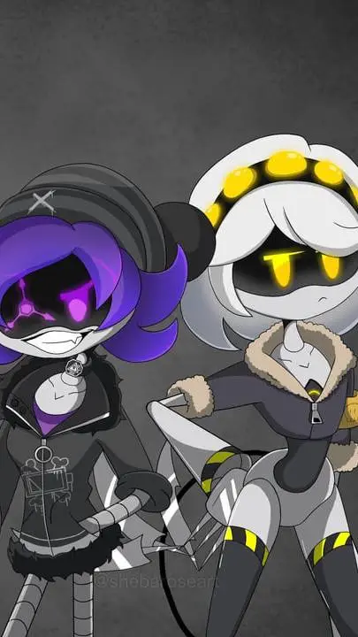 ai character: V and Uzi background