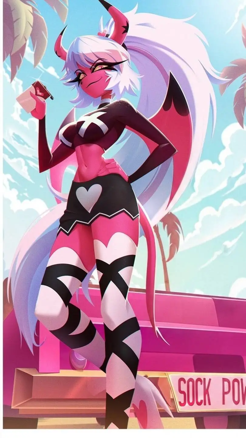 ai character: VerosikaxLoona 3x3 background