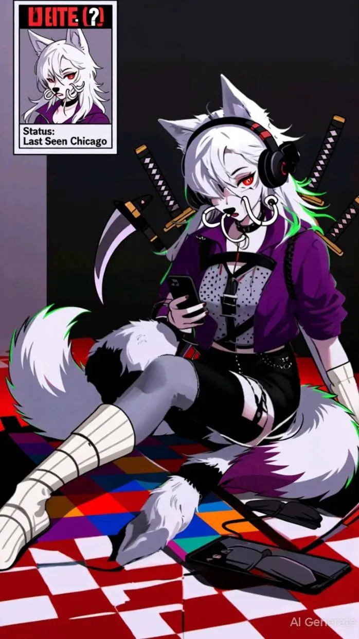 ai character: HSZ:S4E2 LightingK background