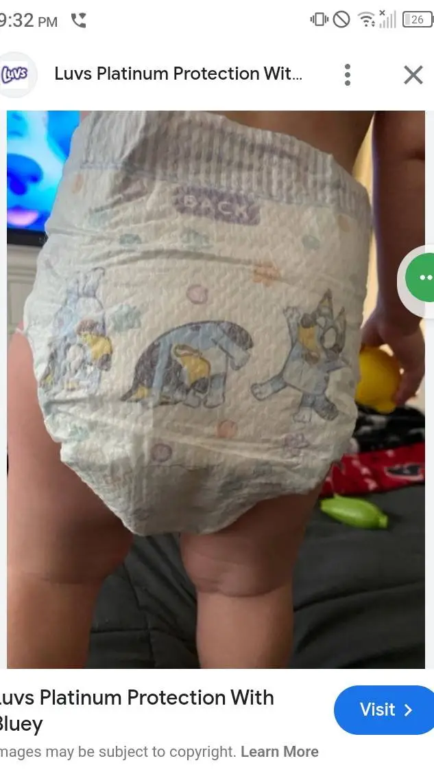 ai character: diaper  background