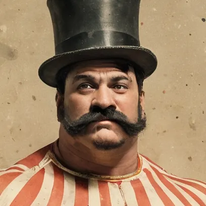 chat with ai character: Strongman William
