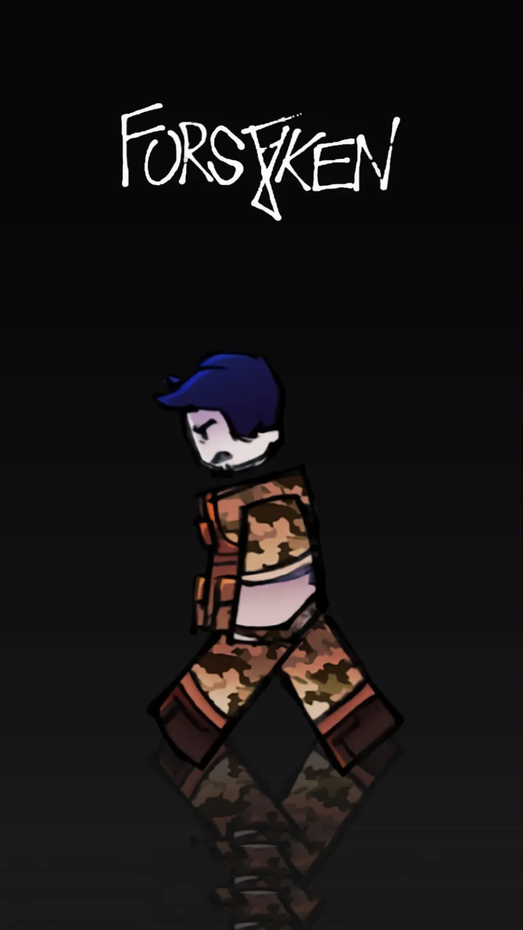 ai character: ForsakenSquidgames background