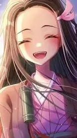 ai character: Nezuko x Zenitzu background