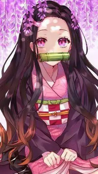 ai character: Nezuko~Chan background