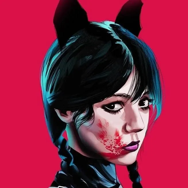chat with ai character: Wednesday + Enid 