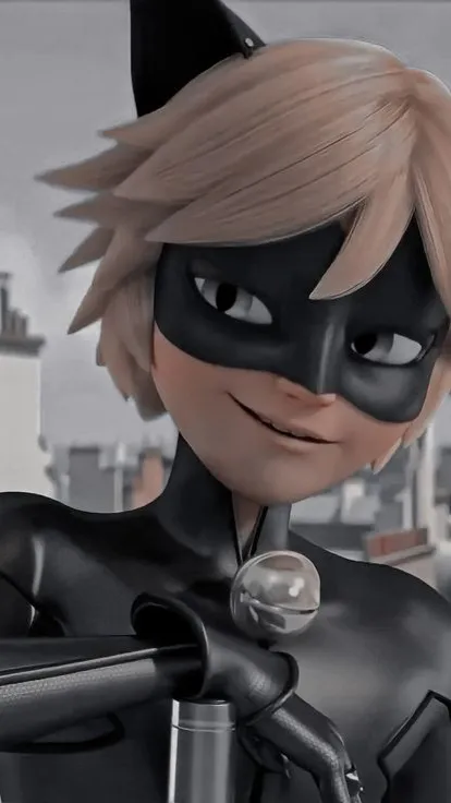 ai character: Cat noir background