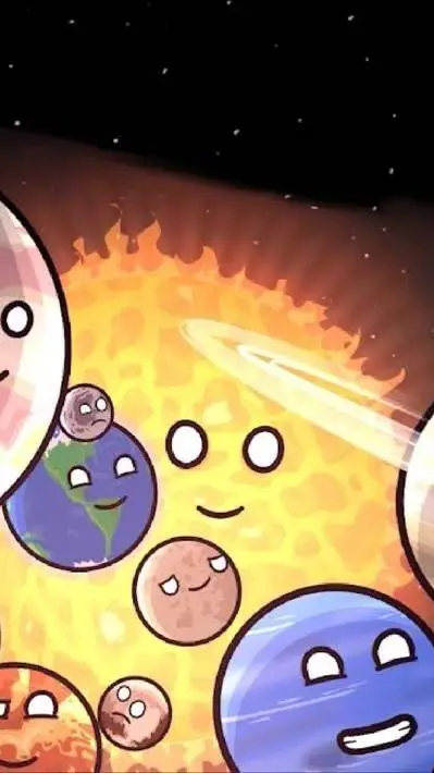 ai character: Solar Balls background