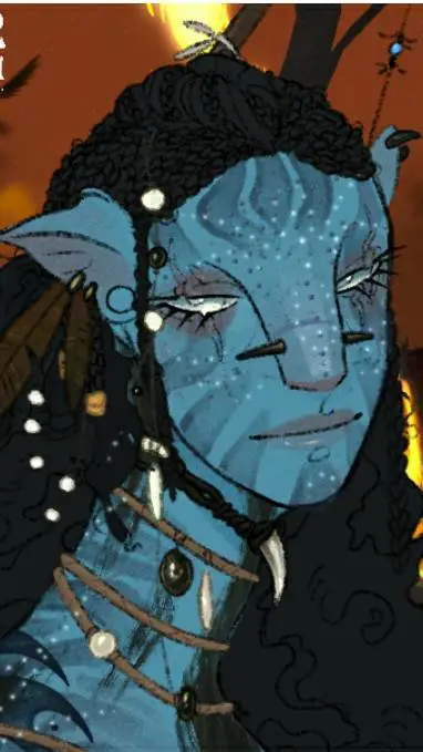 ai character: scar'nok background