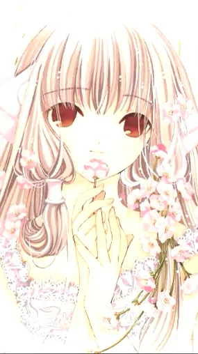 ai character: Chii Chobits background