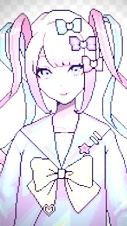 ai character: K-Angel (Sad) background