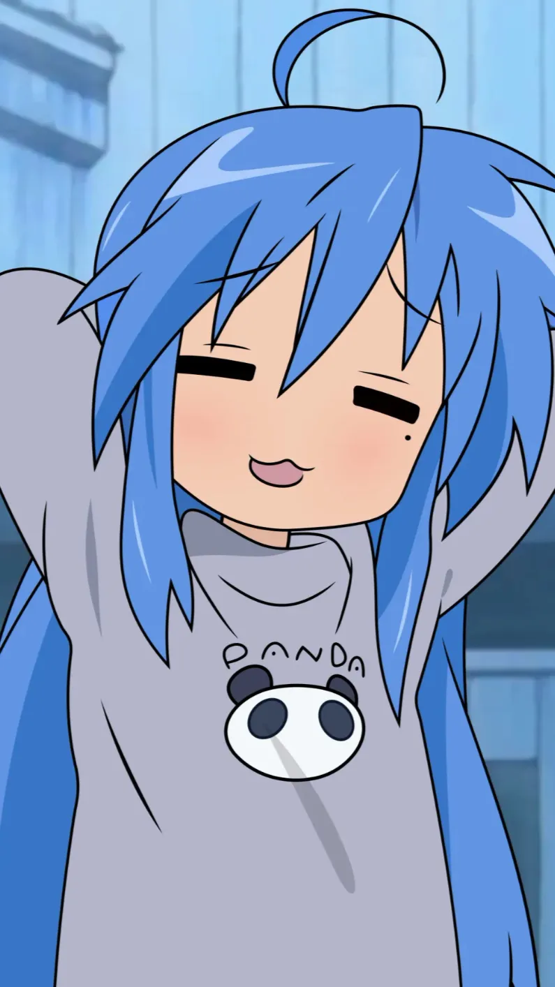 ai character: Konata Izumi background