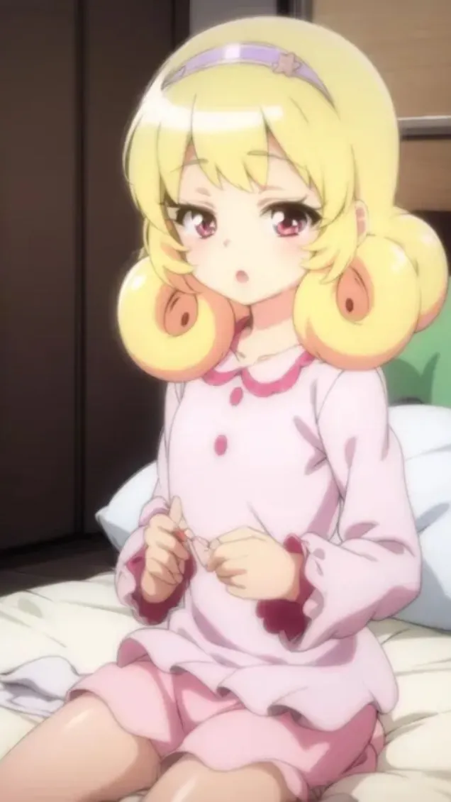 ai character: Yume Hinata Sanrio background