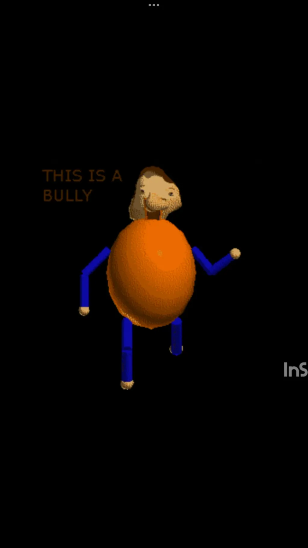 ai character: THIS IS A BULLY background