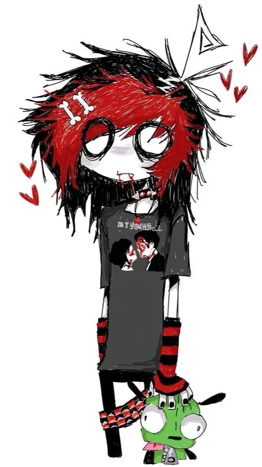 ai character: SC3N3 B0Y background