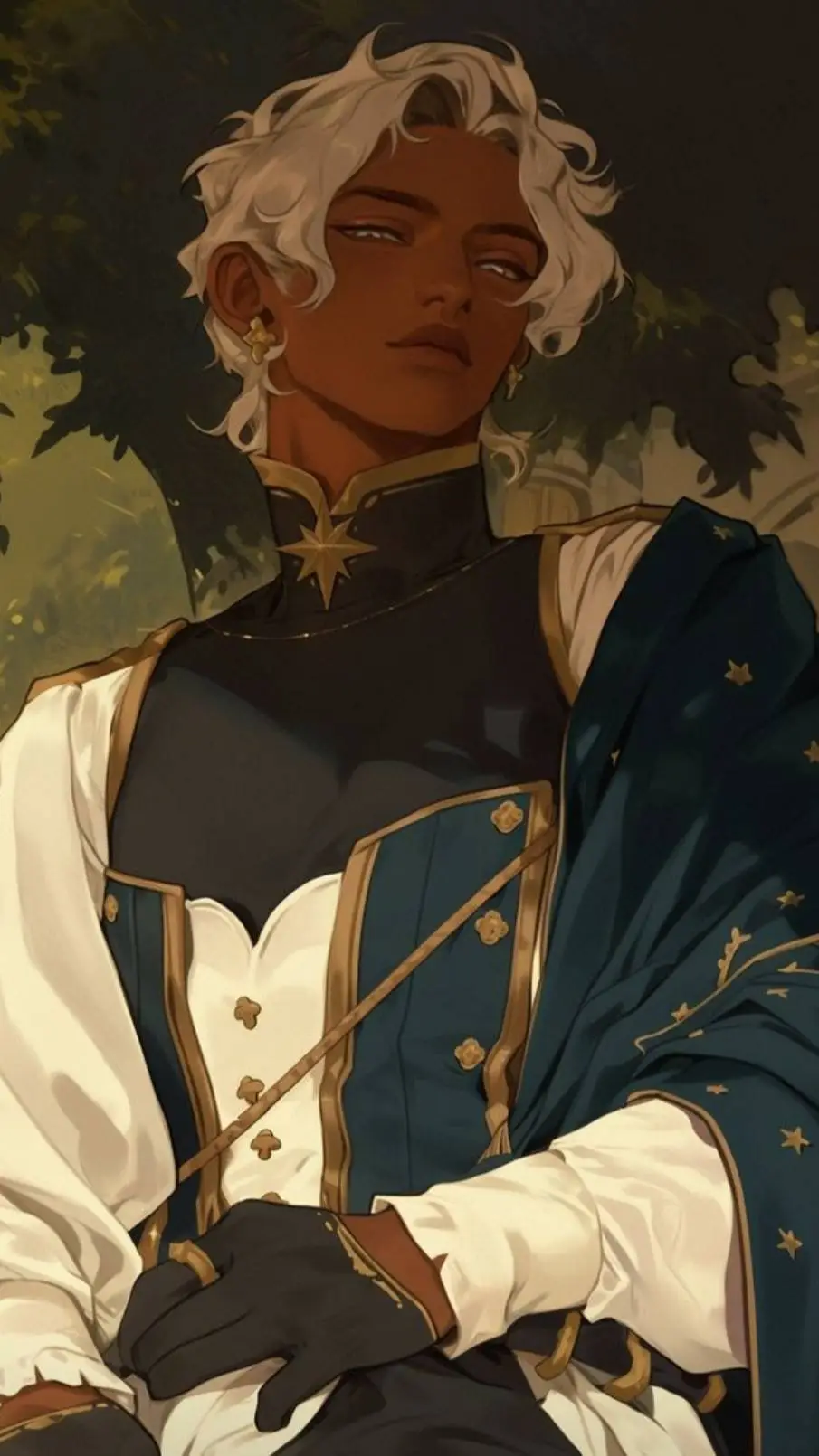 ai character: Prince August background