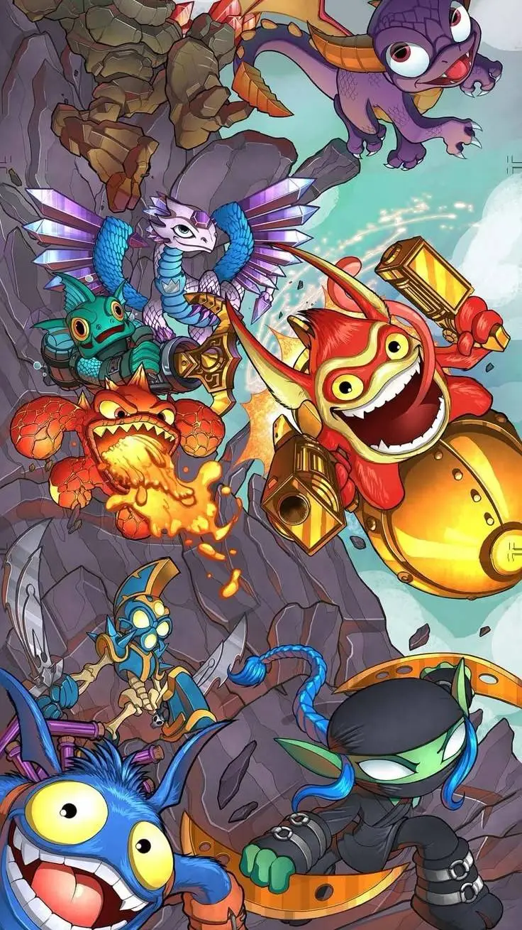 ai character: skylanders background