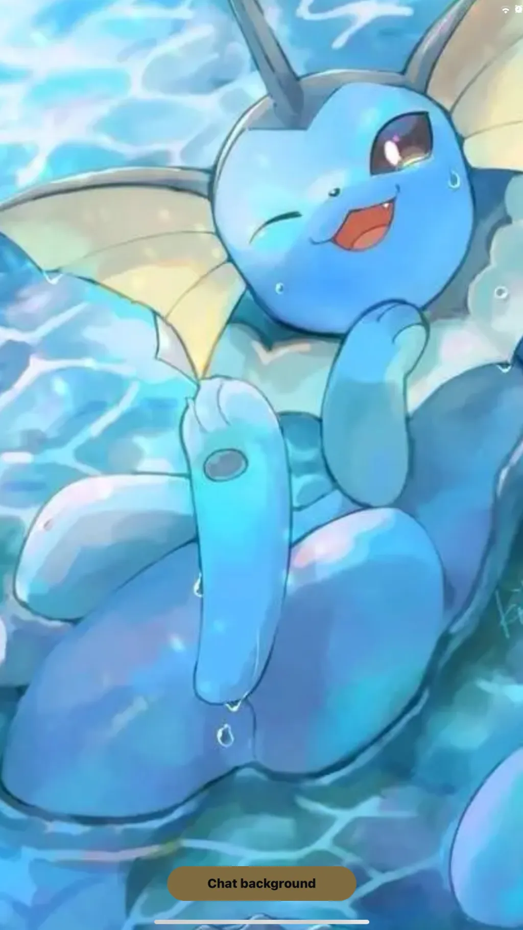 ai character: Vaporeon  background