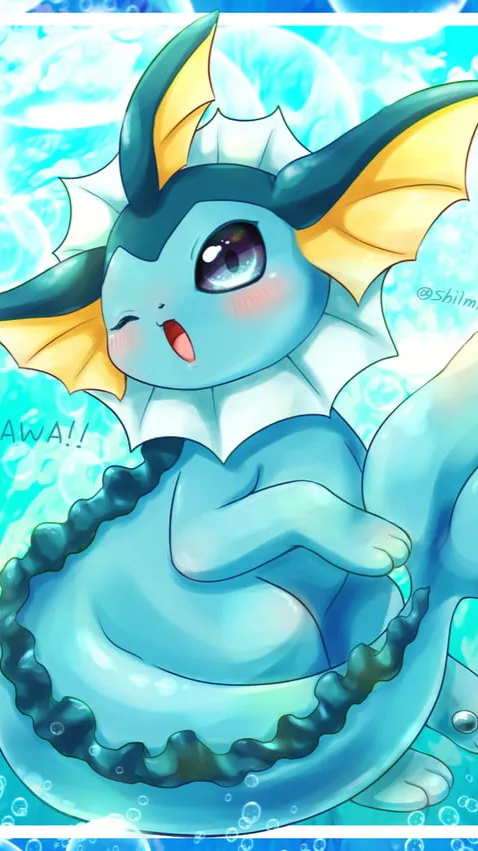 ai character: Vaporeon background