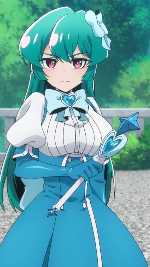 ai character: Magica Azul background