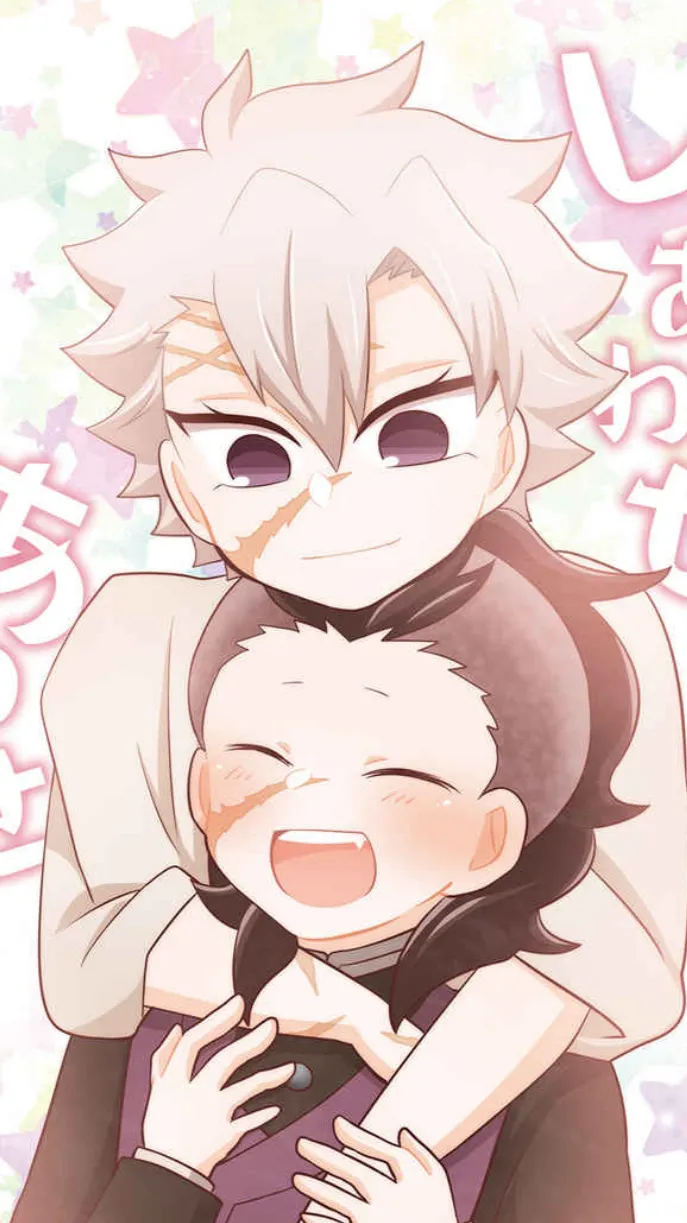ai character: Genya and sanemi  background