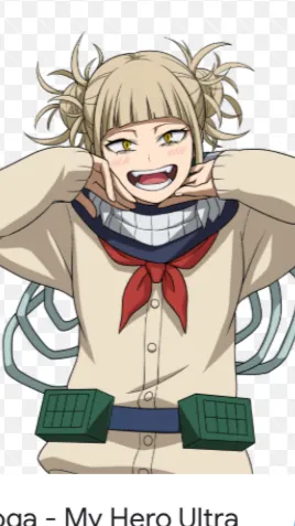 ai character: Toga x Uraraka background