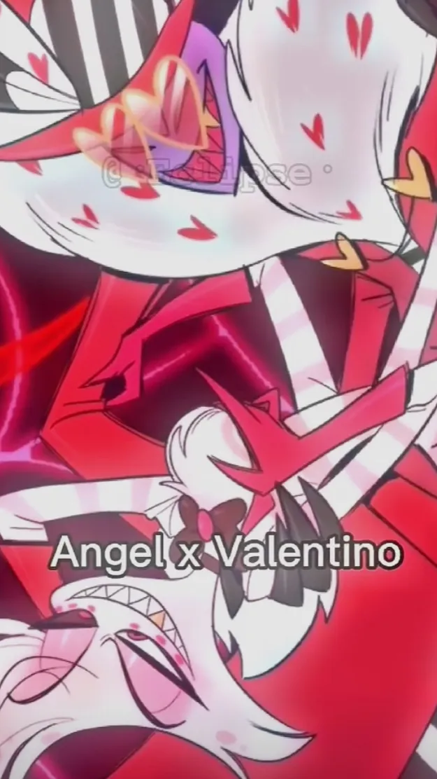 ai character: Angel x Val background