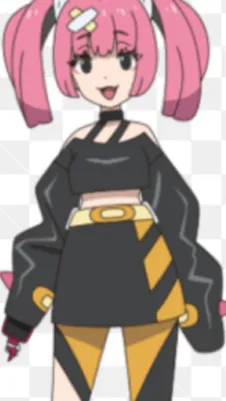 ai character: Coral background