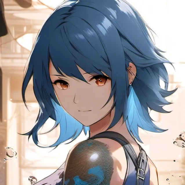 chat with ai character: Slime Blue