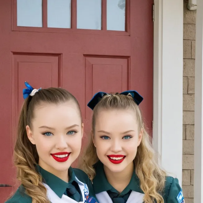 chat with ai character: Tina and Megan 