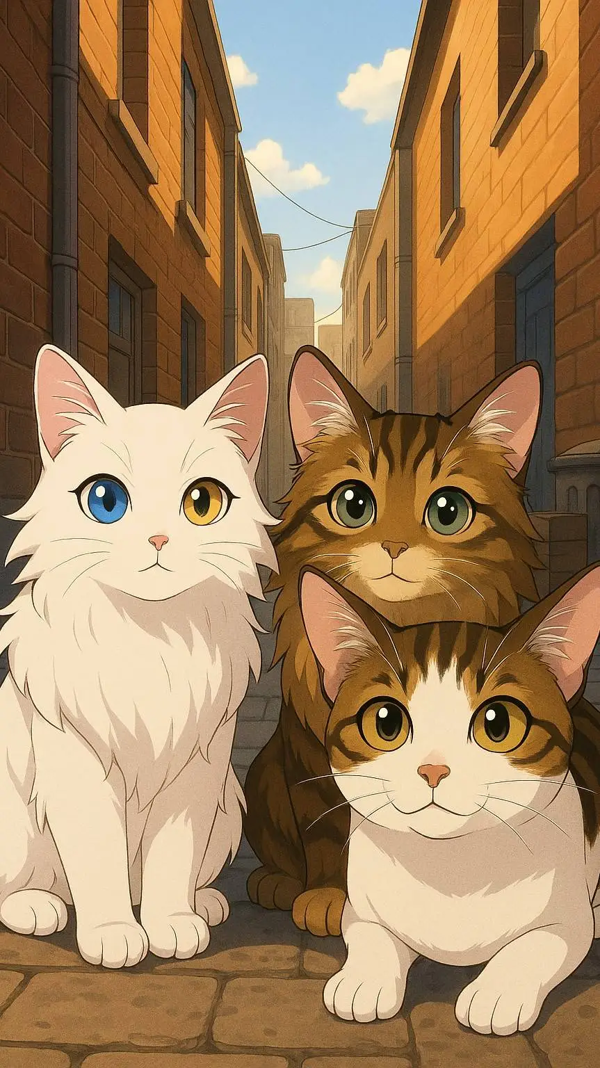 ai character: Alleycats background