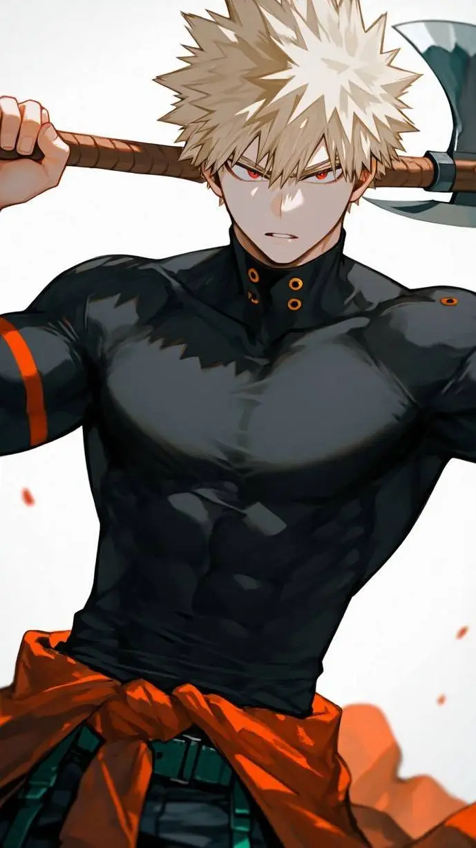 ai character: 💥Katsuki Bakugo 💥 background