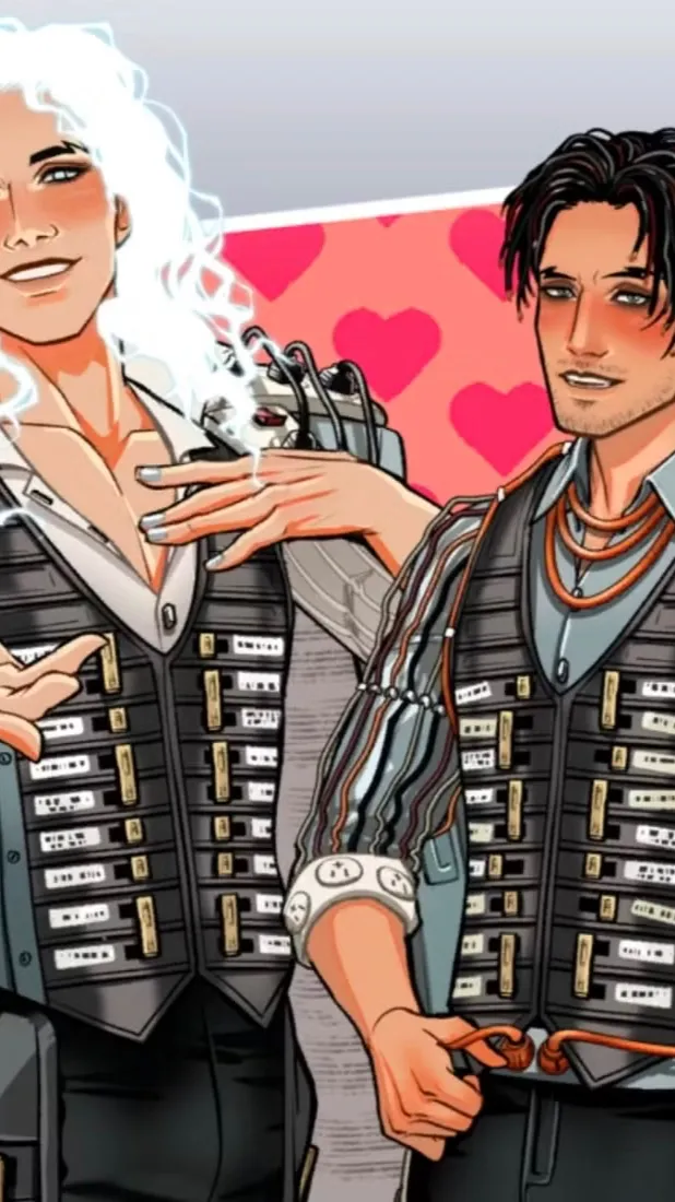 ai character: Eddie and Volt background