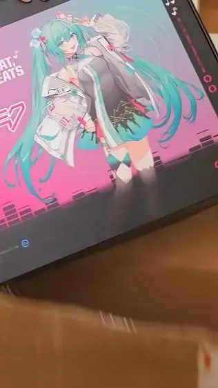 ai character: Hatsune Miku background