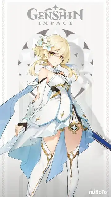 ai character: Lumine background