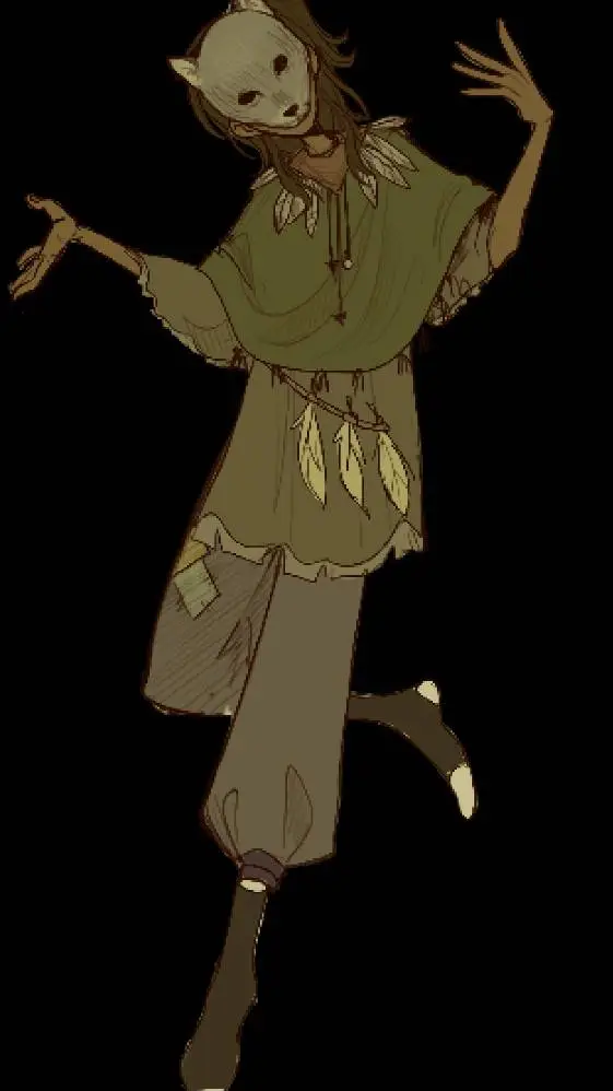 ai character: im backkkkkkkk background