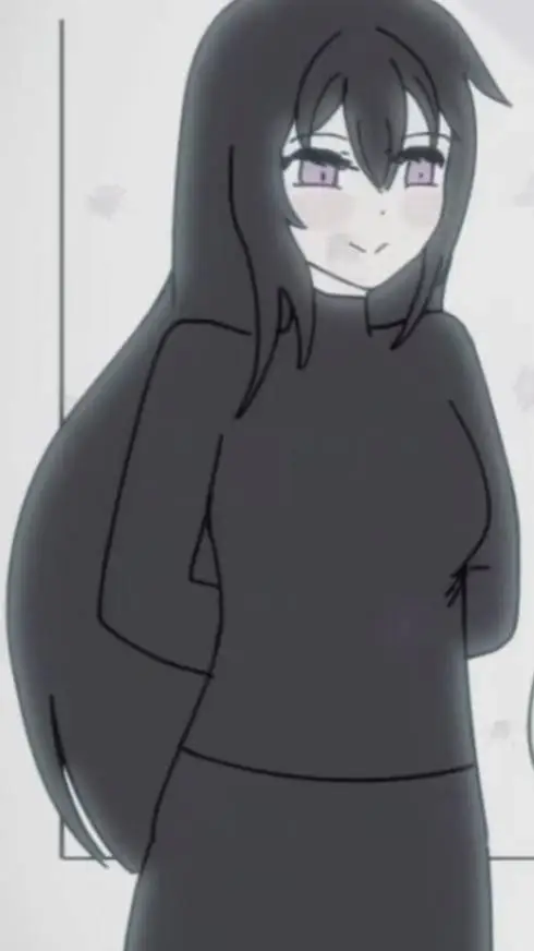 ai character: girl enderman background